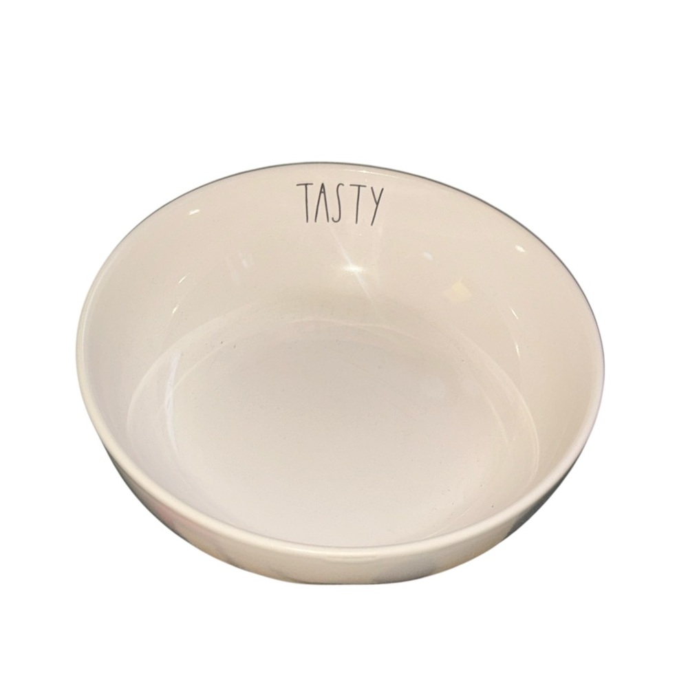 RAE DUNN Artisan Collections By Magenta Ceramic ‘Tasty’ Deep Pasta Bowl